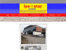 Tablet Screenshot of iso-star.be